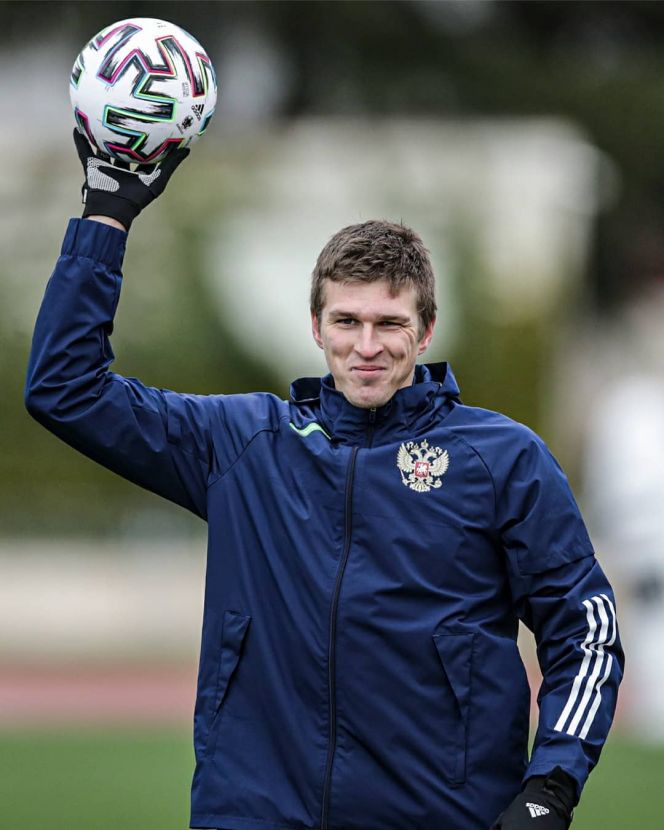 Барнаулец Александр Соболев готовится к чемпионату Европы в составе сборной России. Фото: РФС