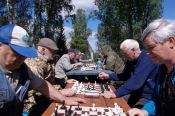 Ветераны шахмат отметили День пограничника турниром "Зелёная фуражка"