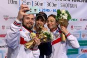 Сергей Каменский в паре с Юлией Зыковой завоевал золото чемпионата Европы в стрельбе из малокалиберной винтовки 